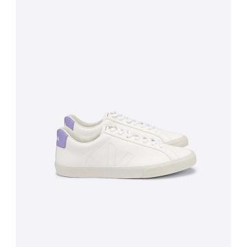 Zapatillas Veja ESPLAR CHROMEFREE Mujer White/Purple | España 618LIS